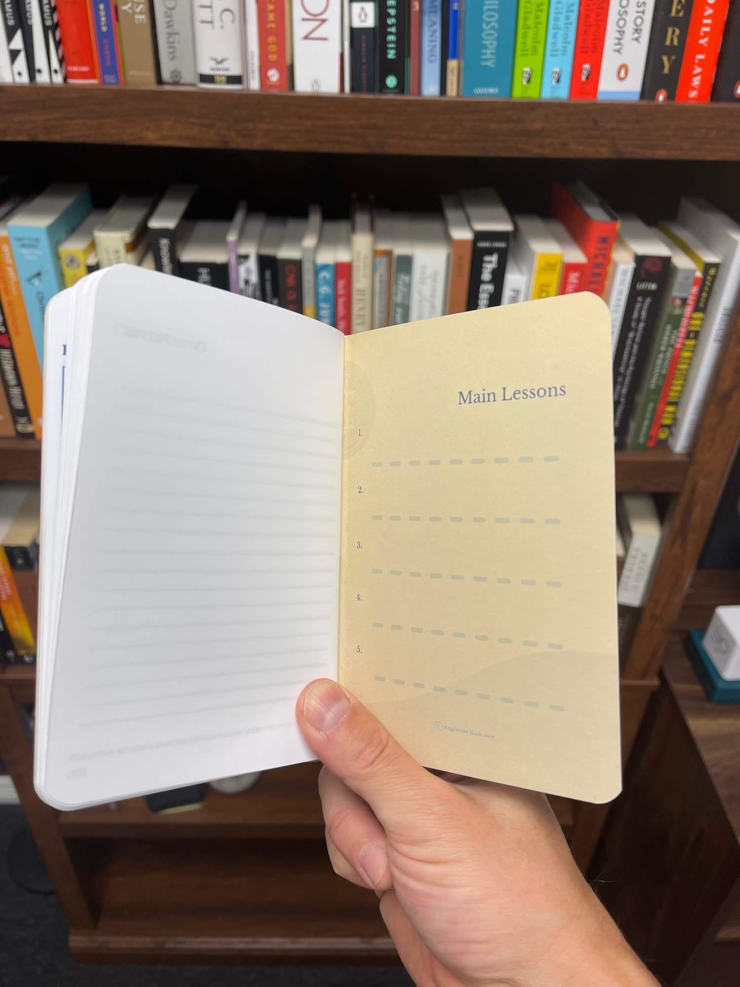 Custom Notebook to Accompany a Non-Fictional Book