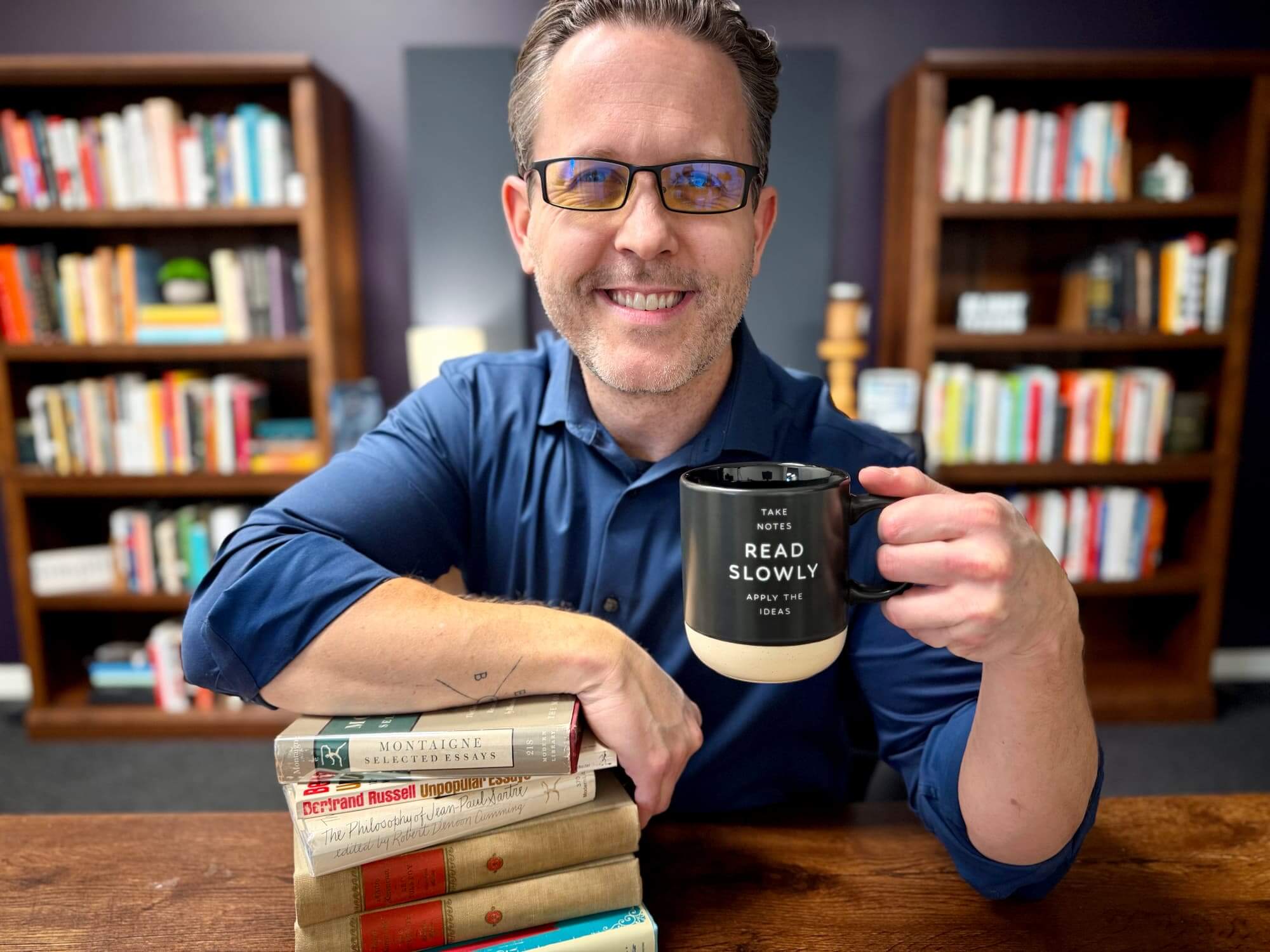 Coffee Mug: Read Slowly - Take Notes