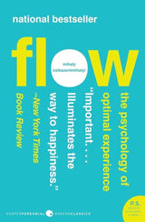 Front Cover of Flow by Mihaly Csikszentmihalyi