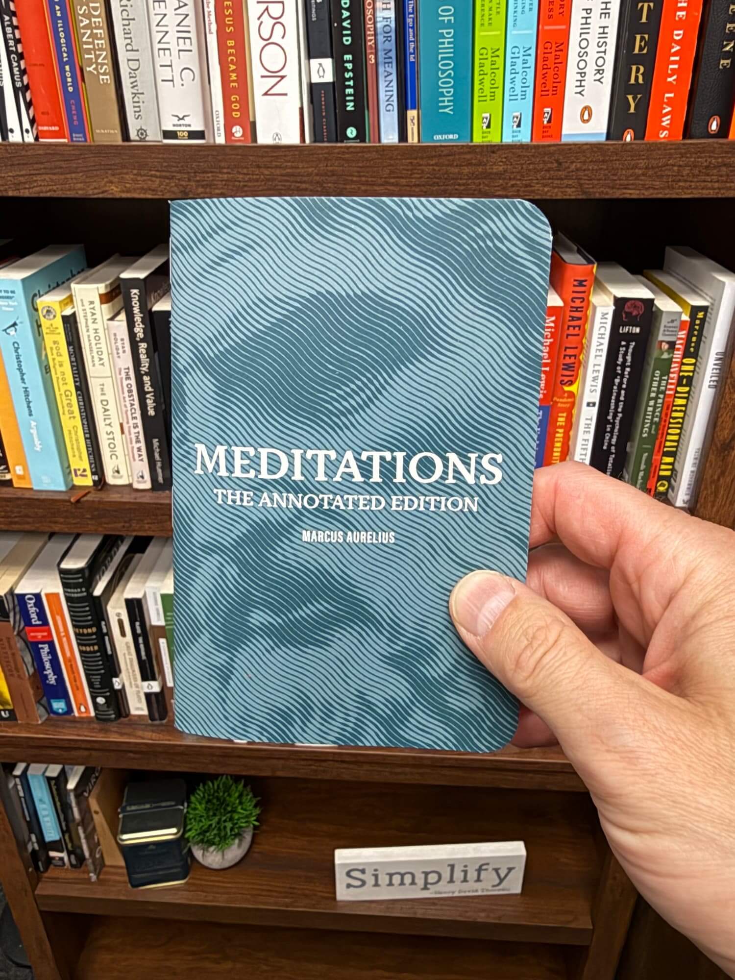 Custom Notebook to Accompany Meditations by Marcus Aurelius