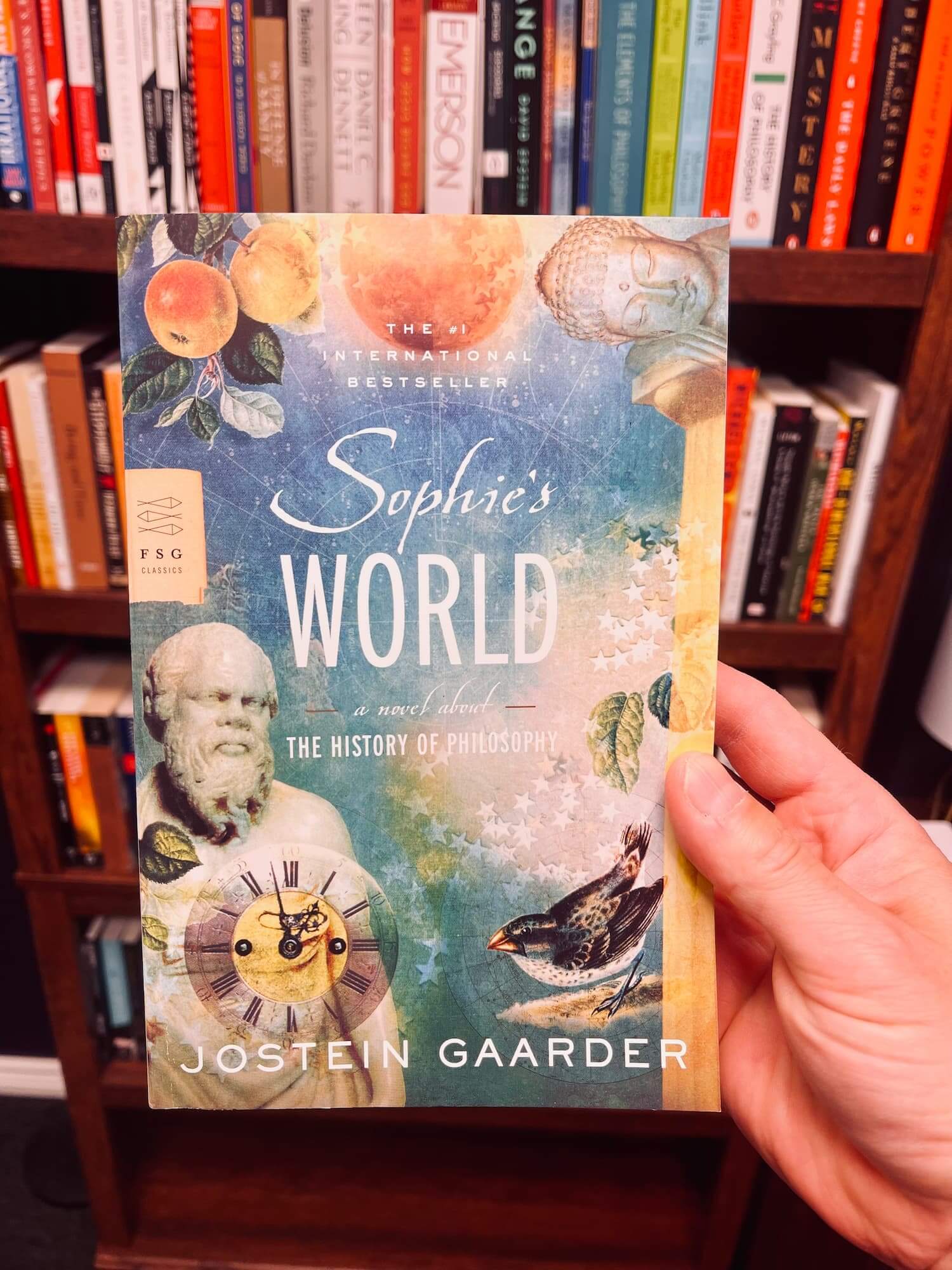 Sophie's World Front Cover by Jostein Gaarder