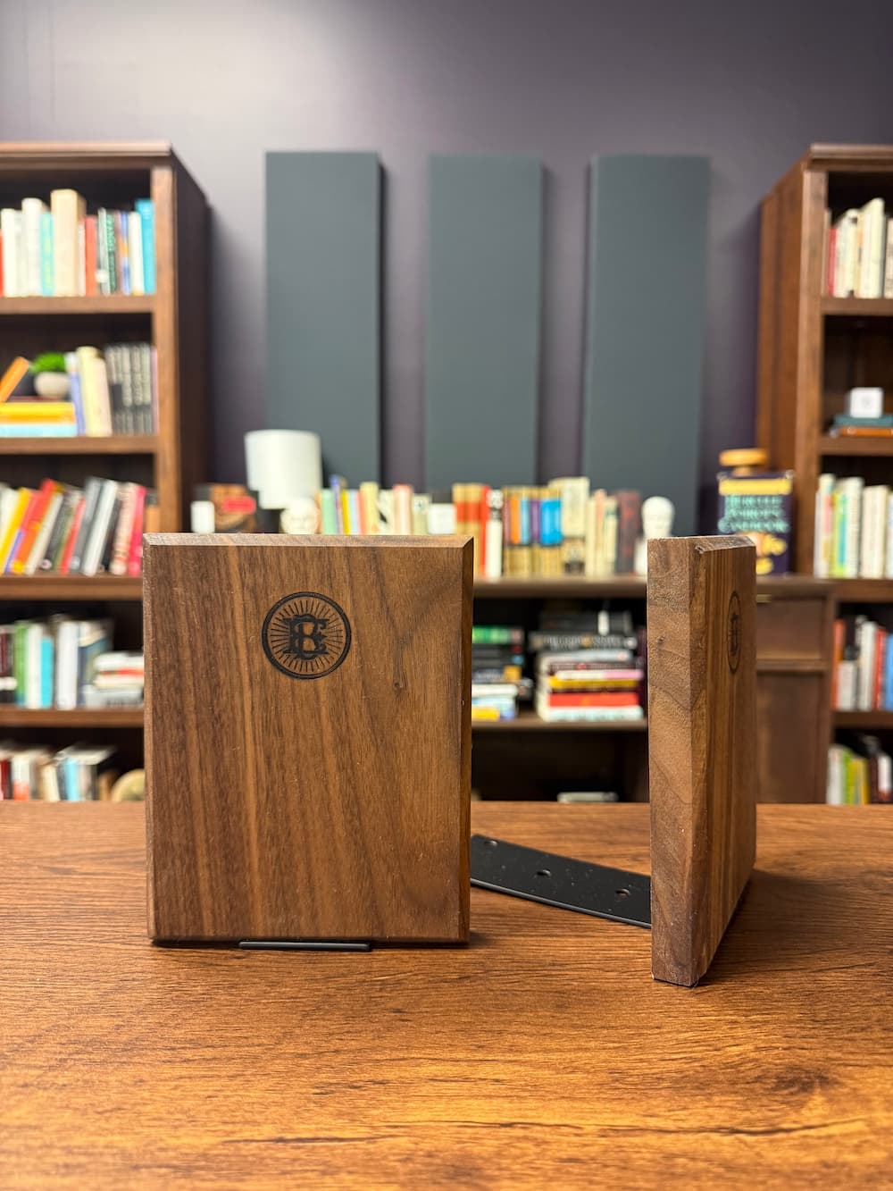 Handcrafted Bookends