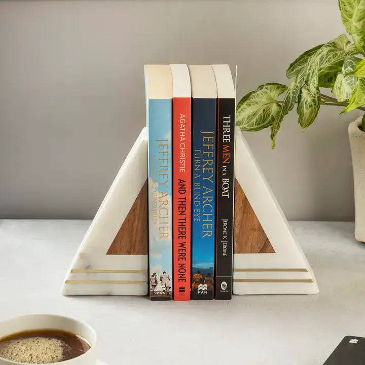 Marble Bookends for Your Reading Room